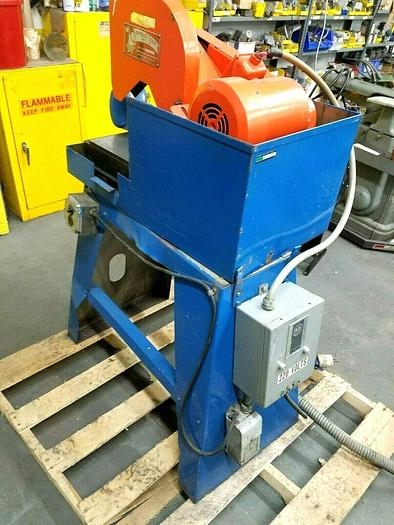 Used Speed Cut 10" Abrasive Cut Off Chop Saw Machine with Pneumatic Vise Ships Free