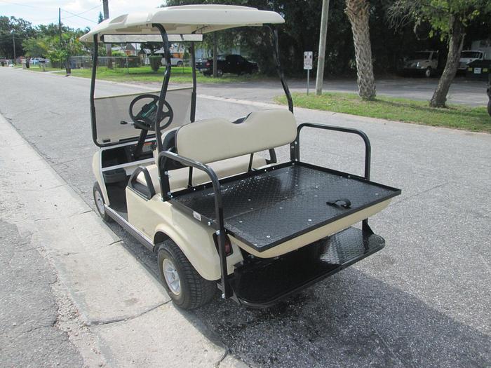 Used 2011 Club Car Gas Golf Cart With Fold Down Rear Seat Or 4 Seater