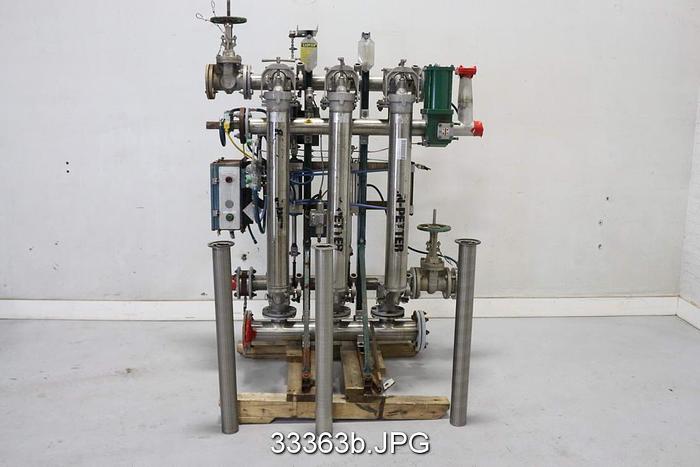 Used Ronningen Petter SS84-203-BW-MX-AUTO 3-Bank Canister Filter #33363