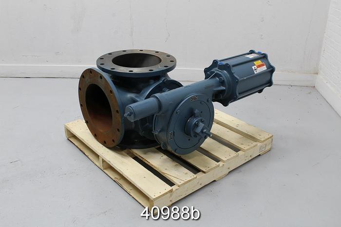 Unused Dezurik PTW 14" Three-Way Plug Valve #40988