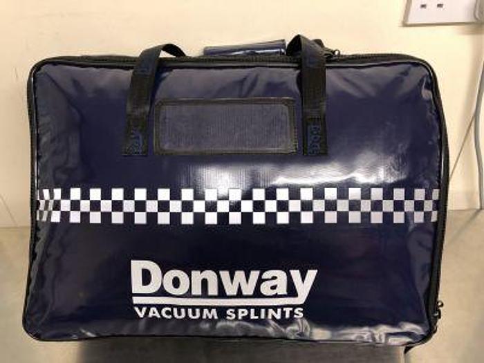 Used Donway Vacuum Splint Set in Case (New)