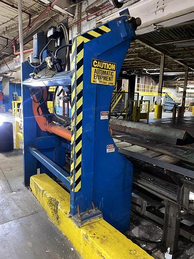 Used 375' 5000LB CAPACITY IN FLOOR ROLL HANDLING SYSTEM