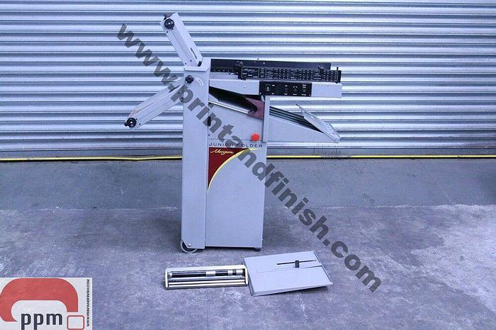 Used Morgana Junior Folder with Perforation Unit