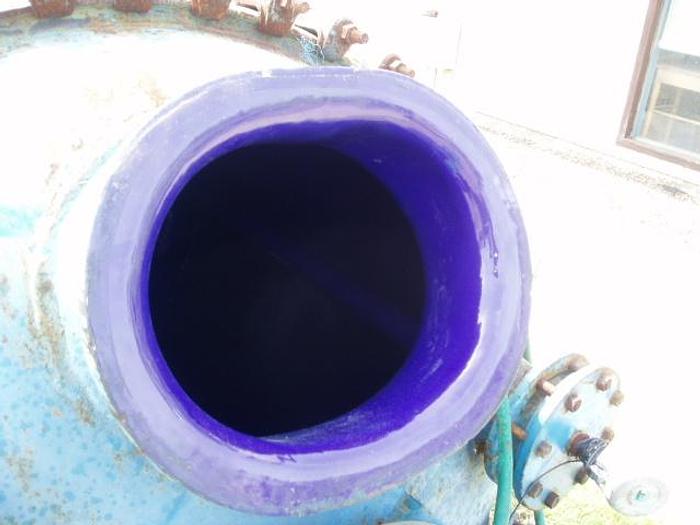 Used Reactor, 265 Gallon, Glass Lined, 30 PSI, Jkt, Agit, #S736725