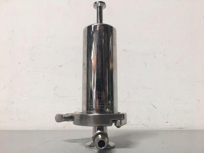 Used Fluid Line Technology Stainless Steel Filter Housing 5" w/ Filter T-316L SS