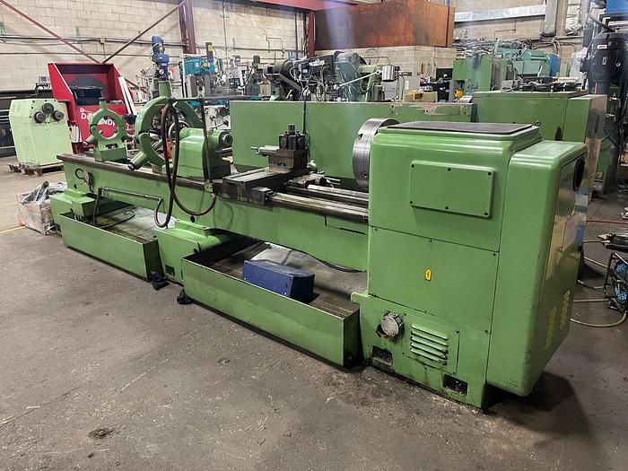 Used 24" X 120" UNIVERSEL, HEAVY DUTY ENGINE LATHE