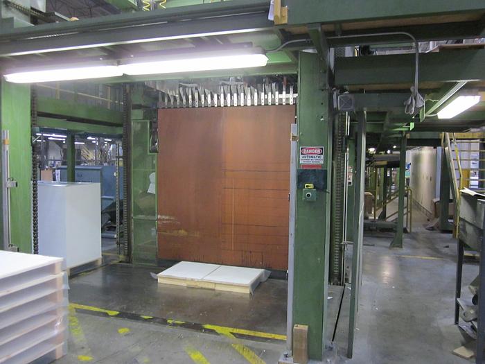 Used 80" PASABAN MODEL KST-2200 DUAL ROTARY KNIFE SHEETER DRIVE UPGRADE 2010