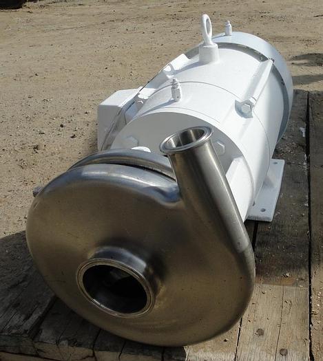 Used Pump, Centrif., 10 HP, 316 S/st, Tri Clover, C218MD21TI, 3" #S740229