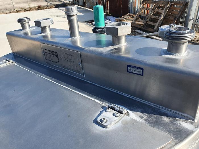 Used 2011 500 Litre Stainless Steel Jacketed Tank