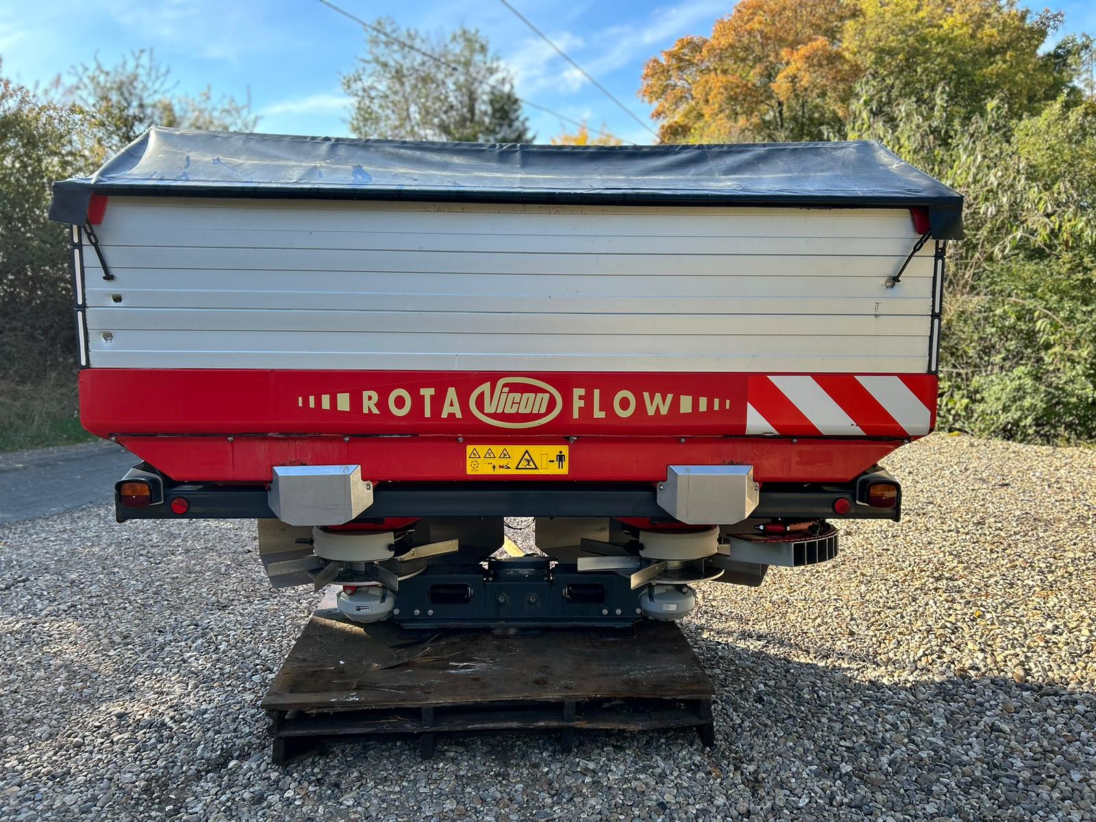 Used Vicon Rota Flow RO-EDW Fertiliser Spreader