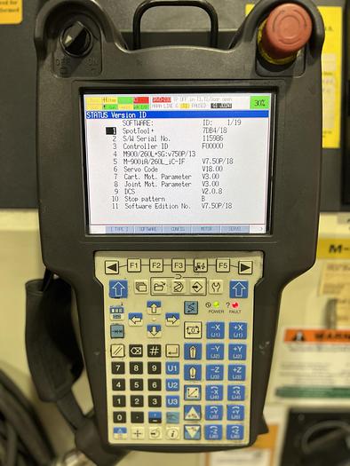 Used FANUC M900iA/260L WITH R30iA CONTROLLER, CLEANED AND TESTED, 4,629 HOURS