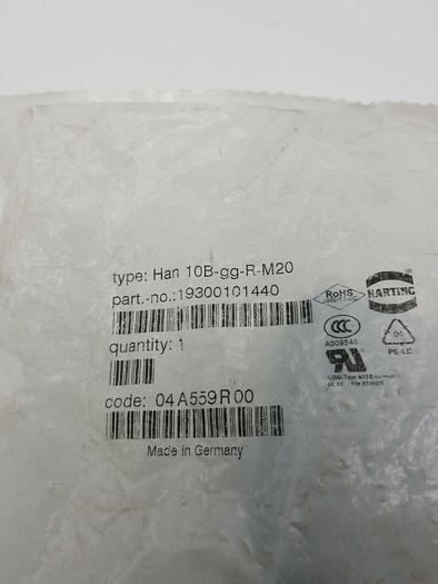 Harting HAN 10B-GG-R-M20