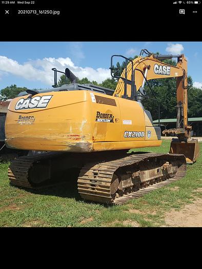 Used 2015 CASE CX210D