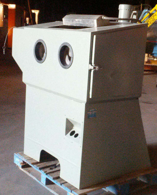 Used Zero Model BNP 50-7 Extended Blast Cabinet; S/N 22796