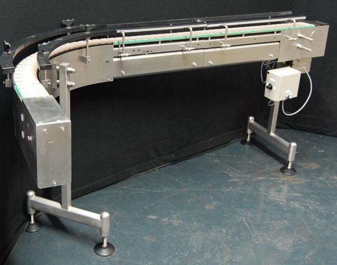 Used P 14757 D - Curved Conveyor BAUSCH + STRÖBEL