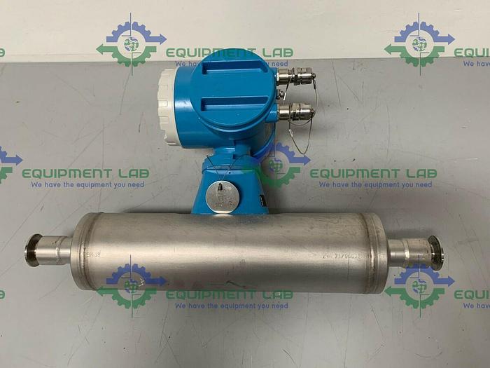 Used Endress Hauser Promass 63IT25-FTH40A00B1A 1" Triclamp Flowmeter