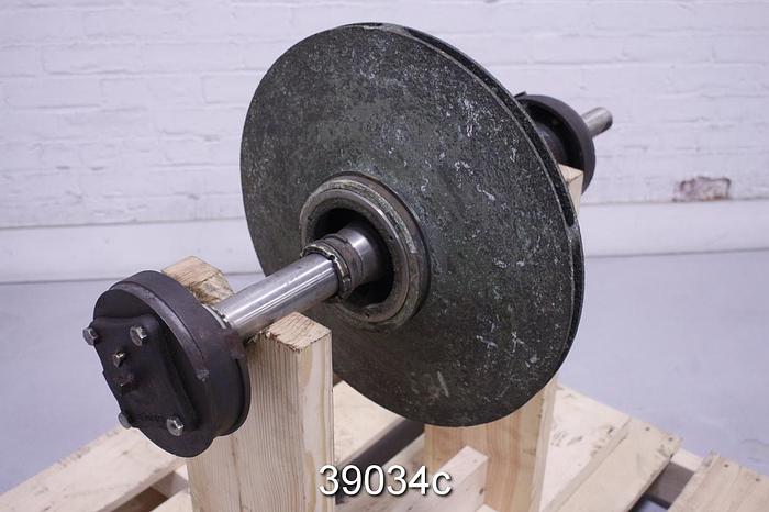 Used Goulds 3405 M Pump Rotating Assembly, 4x6x17 #39034
