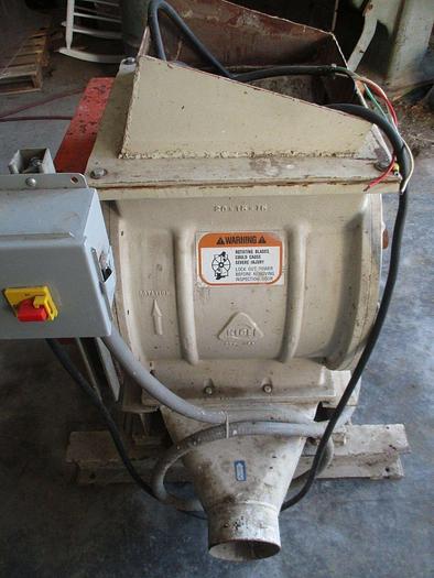 Used Kice Rotary Air Lock 20'' Diameter 15'' X 15'' Square inlet/outlet VJ20X15X15