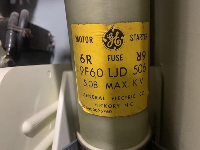 Used GENERAL ELECTRIC LIMITAMP C7160A1189 600 HP CONTROLLER W/ DRAW-OUT AIR-BREAK CONTACTOR