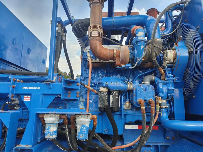 Used 2014 Cement Double Pump Trailer, BJ