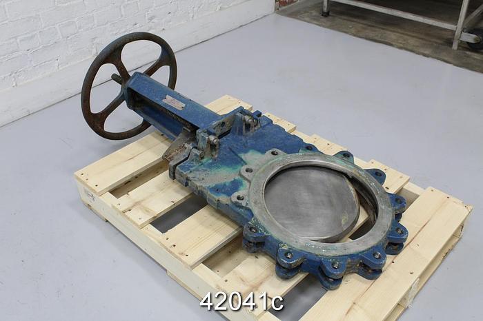 Used Fabri-Valve 12" Hand Operated Knife Gate #42041