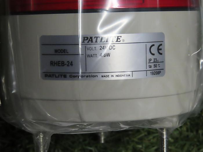 Used Patlite Red Light RHEB-24