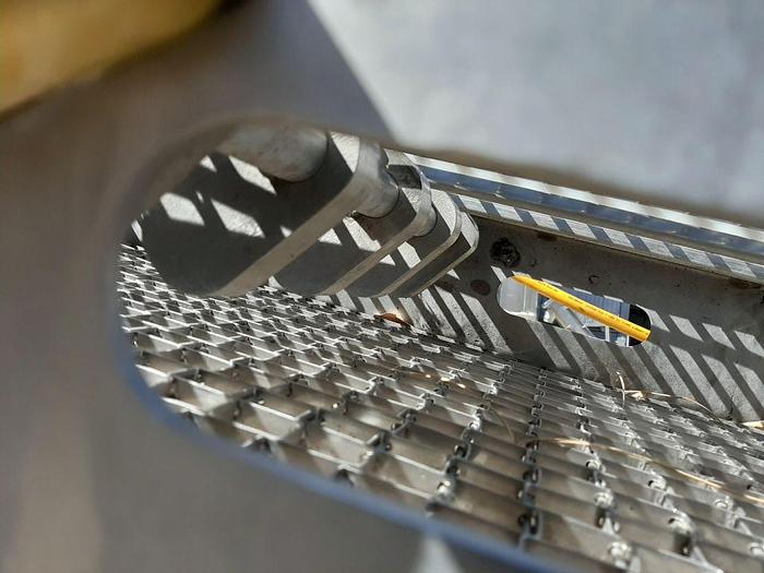 Used Conveyor, Belt, 20" x 66", S/st, Incline, Dewatering #S743099