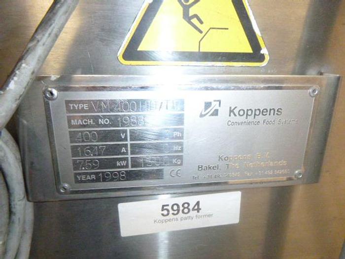 Used Koppens Former, Self-Contained Hydraulic; Md#VM400HD/TW