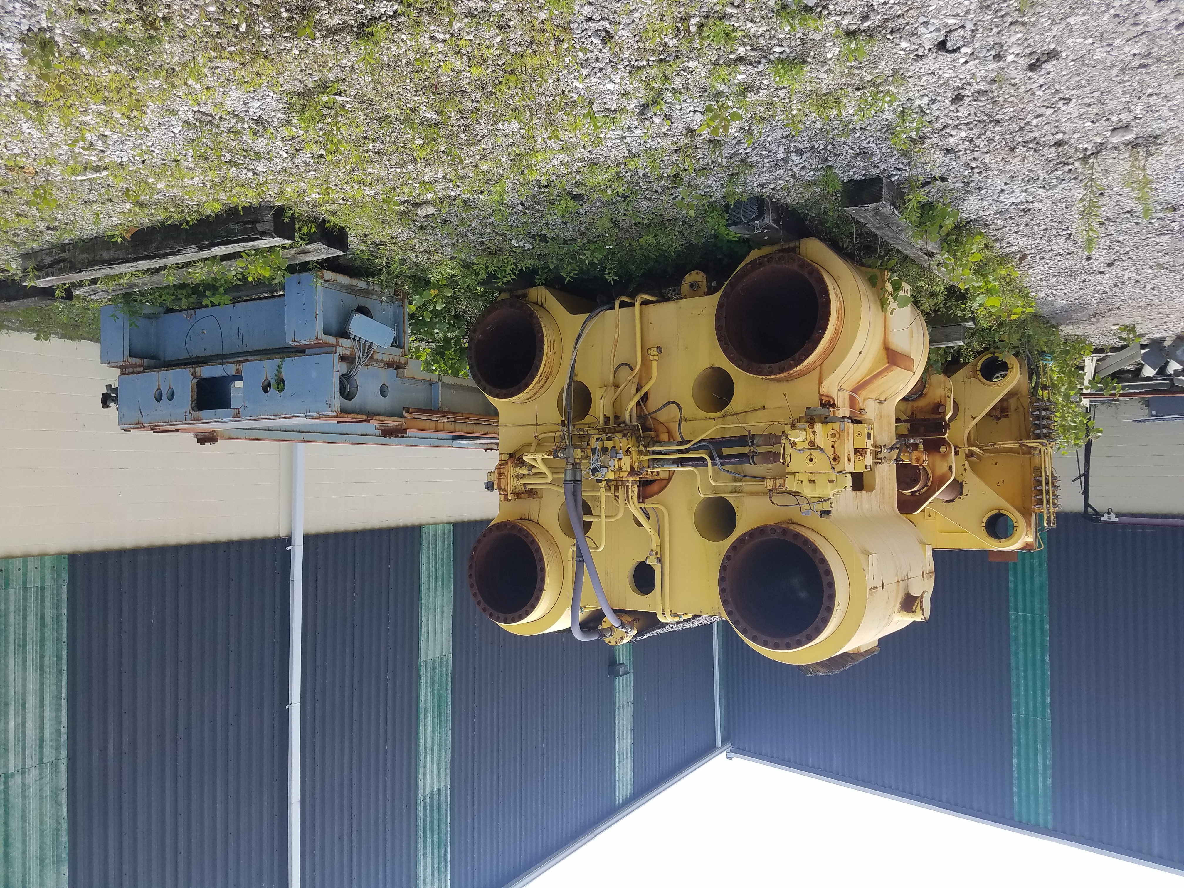 Used 2,000 Ton Engel Hydraulic Press; 4 Post Dn-Acting; Mint; Mfg. 1995