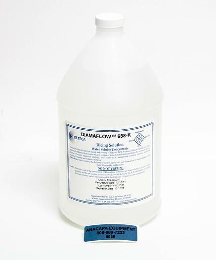 Keteca Diamaflow 688-K Dicing Solution 1 Gallon NEW (6039)
