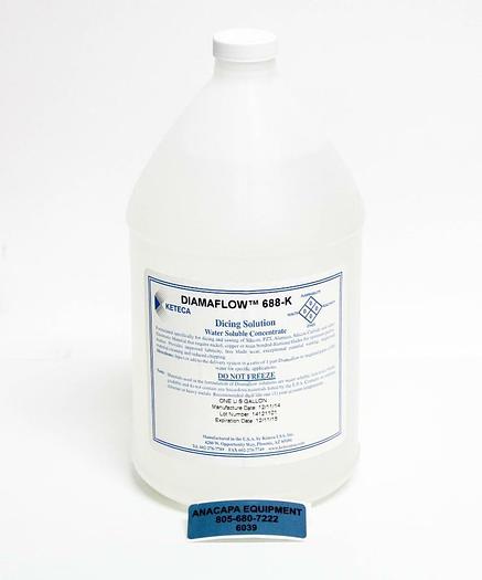 Keteca Diamaflow 688-K Dicing Solution 1 Gallon NEW (6039)