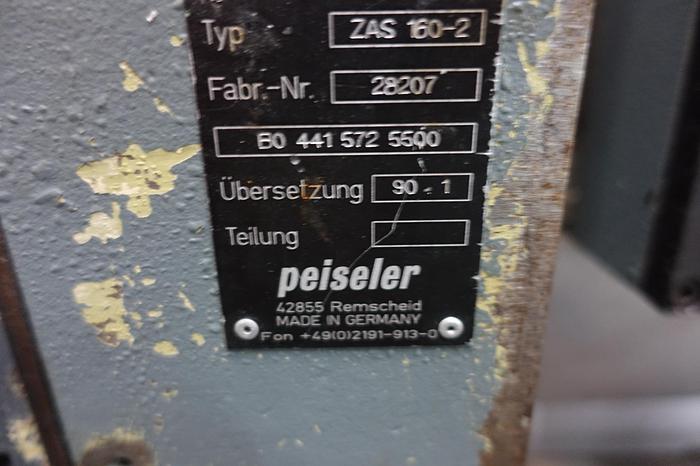Gebraucht NC-Rundtisch PEISELER ZAS160-2hydr. 2-fach / Doppelspannvorrichtung