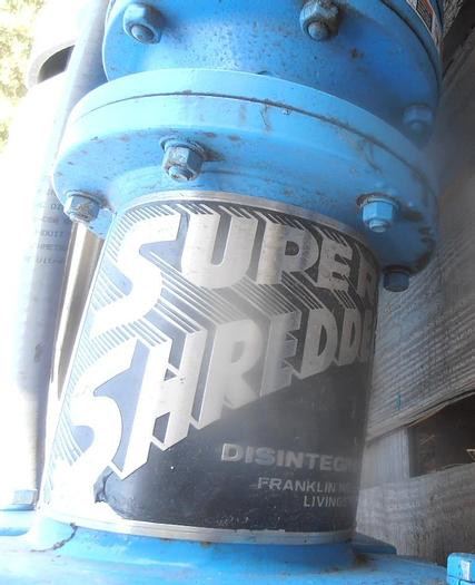 Used Shredder, Franklin Miller, Mdl SS4-8000, Disintegrator, 4", #C741991