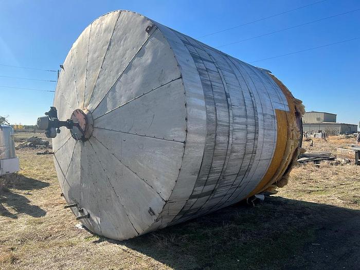 Used 10,000 Gallon Carbon Steel Tank with insulation #S744843