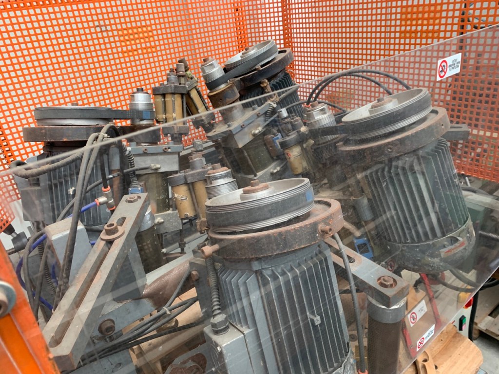 Usato Foratrice inclinabile a 4 gruppi