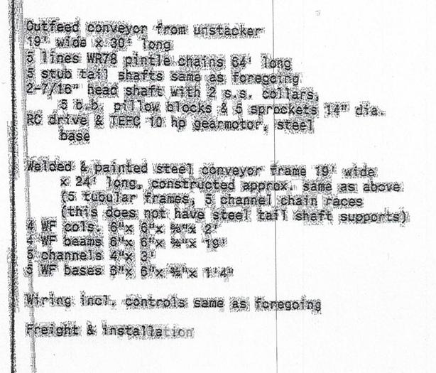 Used Yates American A62 Planer Mill