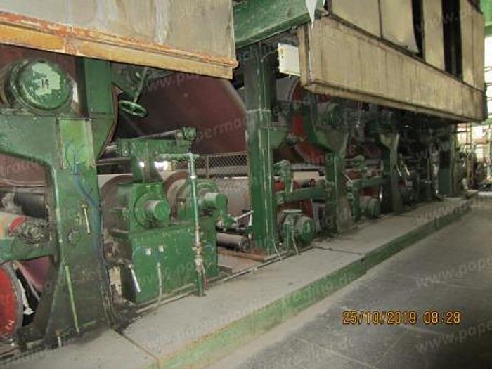 Used (PM2-90) - Paper machine Fourdrinier - 2550 mm
