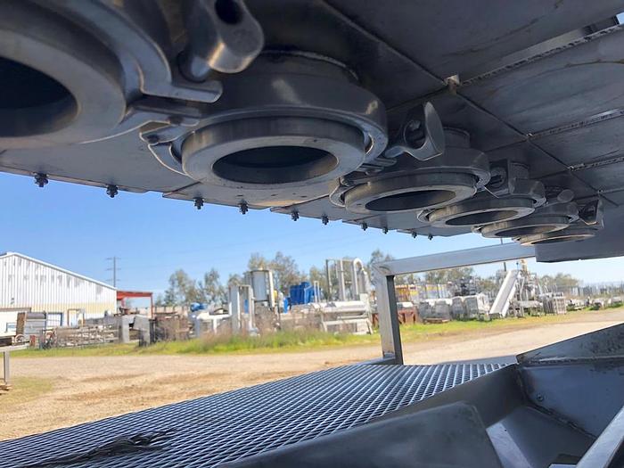 Used Filler, Auger, 8-Head, S/St, Manual Slide Gate, 1 HP #S743786