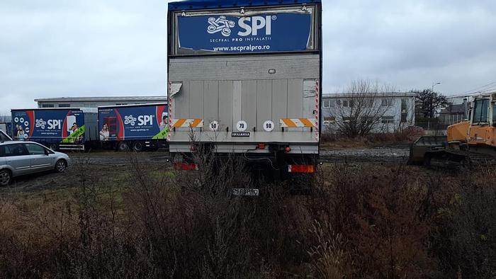 Gebruikt 2005 DAF 85 CF 340 tampoline 4x2 FULL STEEL MANUAL