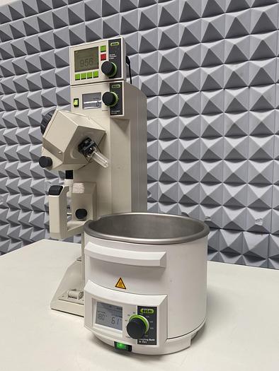 Used Buchi R-215 Rotavapor System w/ V-850 Vacuum Controller & B-491 Heating Bath