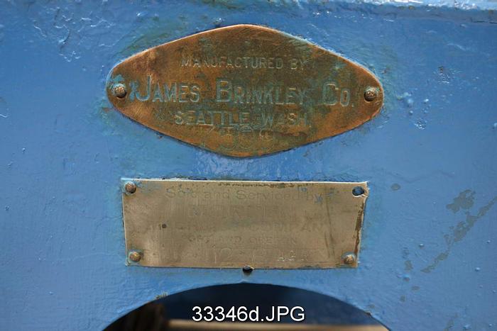 Used James Brinkley 7509-AGR Side Mount Agitator #33346