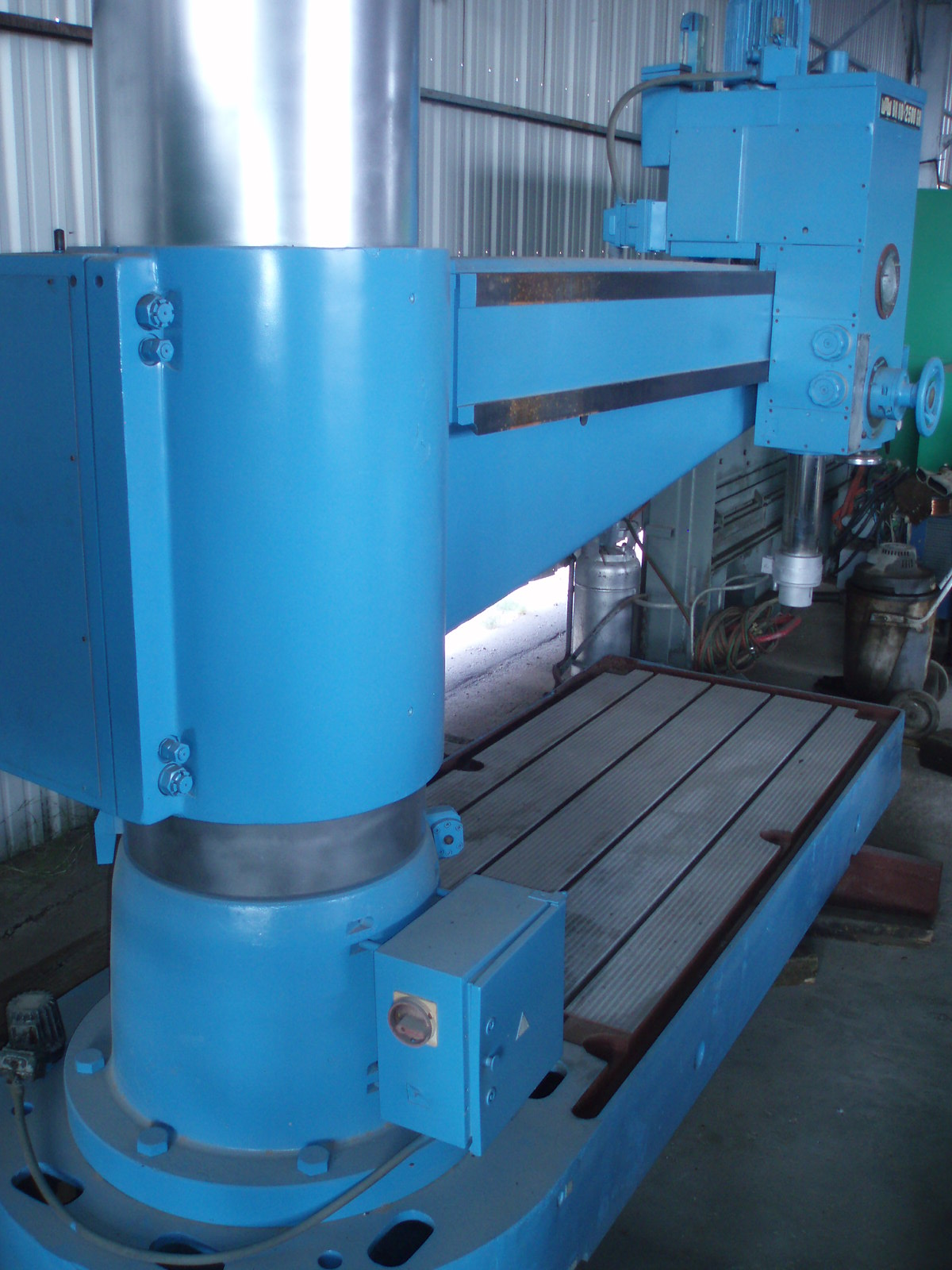 Used 8 ft. x  24" WMW Model BR 80-2500 GH Radial Arm Drill