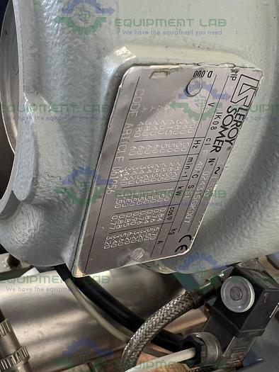 Used Alcatel  ADP 81 MD Dry Pump w/ Controller and Custom Electrical Wiring