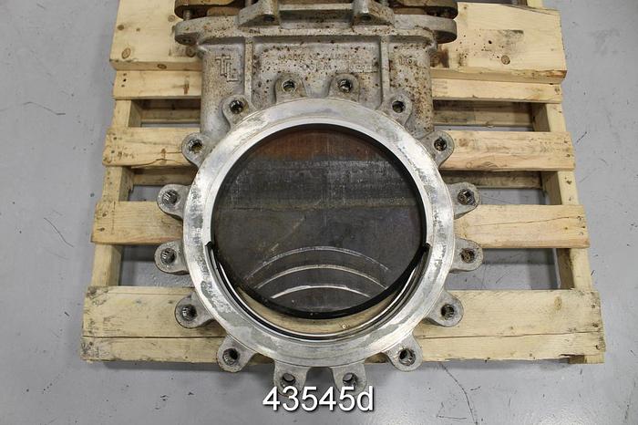 Used True Line 16" Hand Operated Knife Gate Valve #43545
