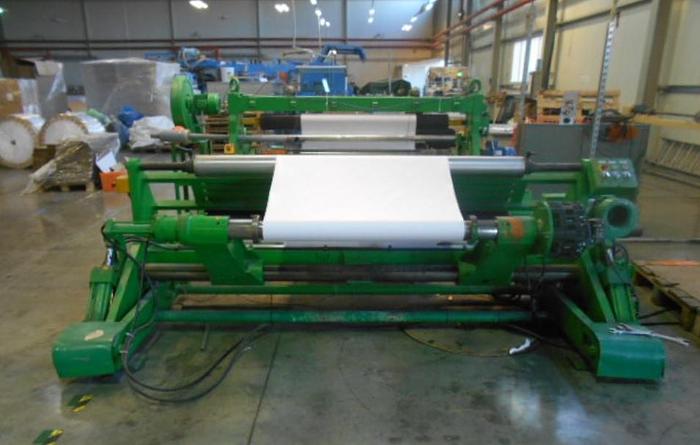 SLITTER REWINDER “OFFICINA MECCANICA DEL MAGLIO” Mod. AZ 3