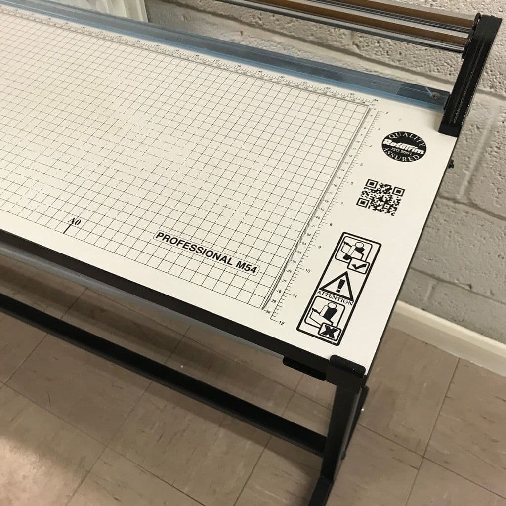 Used Ex-demo M54 Rotatrim A0 Trimmer With Stand & Waste-Catcher