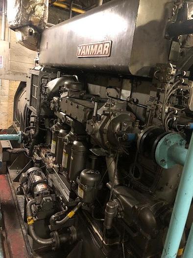 Used Yanmar 6N21AL-EN generator sets x 2 units