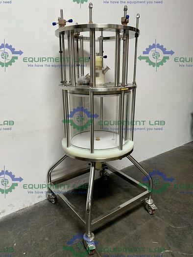 Used Pall 380/340 Resolute Chromatography Column 55 Liter Capacity w/ 2" Outlets