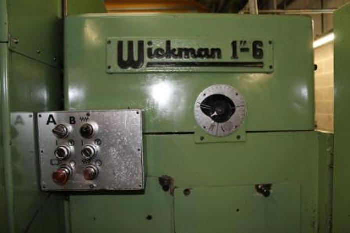 Used Wickman 1" x 6 Multi Spindle Lathe