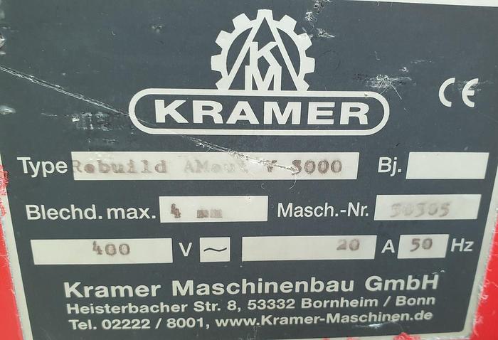 Gebraucht Schwenkbiegemaschine Kramer AMaut. V 3000 x 4
